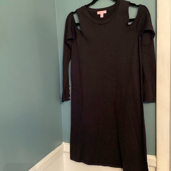 Lilly Pulitzer womens dress - small - shoulder cut outs - sparkle - Picture 1 of 6